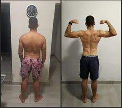 Evolução do aluno, caso 1
